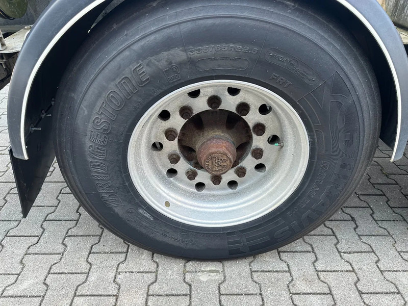 Konteineris-vežimus/ Sukeisti kūną puspriekabė Van Hool 20FT/30FT, ADR (EX/II, EX/III, FL, AT), BPW + drum, ALCOA, galvanized, liftaxle, NL-Chassis: foto 18