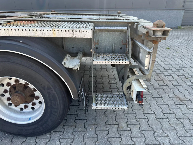 Konteineris-vežimus/ Sukeisti kūną puspriekabė Van Hool 20FT/30FT, ADR (EX/II, EX/III, FL, AT), BPW + drum, ALCOA, galvanized, liftaxle, NL-Chassis: foto 13