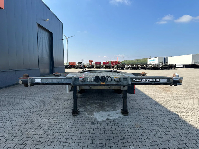 Konteineris-vežimus/ Sukeisti kūną puspriekabė Van Hool 20FT/30FT, ADR (EX/II, EX/III, FL, AT), BPW + drum, ALCOA, galvanized, liftaxle, NL-Chassis: foto 6
