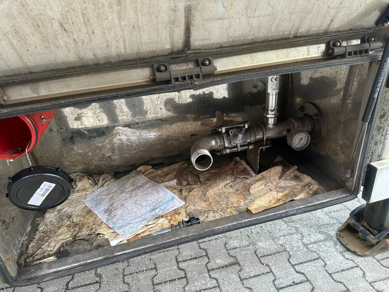 Konteineris-vežimus/ Sukeisti kūną puspriekabė Van Hool 20FT/30FT, ADR (EX/II, EX/III, FL, AT), BPW + drum, ALCOA, galvanized, liftaxle, NL-Chassis: foto 17