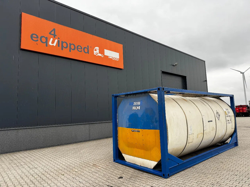 Van Hool 20FT ISO, 25.000L / 1-COMP / T11/ valid 2,5Y till 11-2026 - Tank konteineris: foto 1 Van Hool 20FT ISO, 25.000L / 1-COMP / T11/ valid 2,5Y till 11-2026 - Tank konteineris: foto 1