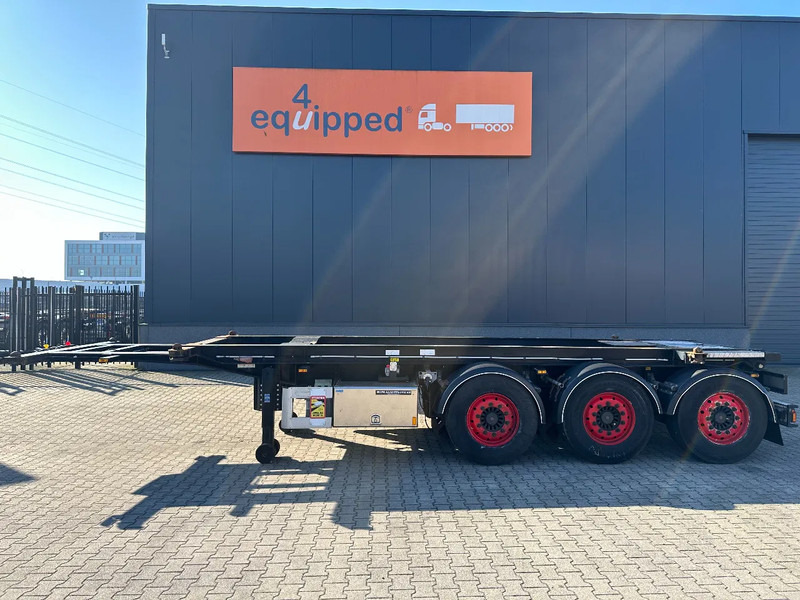 Van Hool 20FT Tipping-chassis, ADR (EX/II, EX/III, FL, AT), SAF, 2 liftaxles - Konteineris-vežimus/ Sukeisti kūną puspriekabė: foto 3 Van Hool 20FT Tipping-chassis, ADR (EX/II, EX/III, FL, AT), SAF, 2 liftaxles - Konteineris-vežimus/ Sukeisti kūną puspriekabė: foto 3