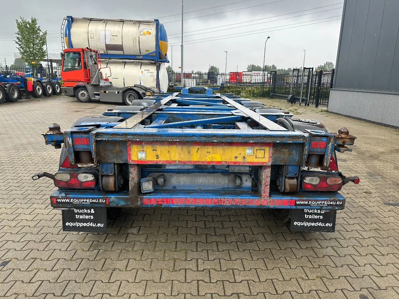 Van Hool 40FT HC-chassis, DISCBRAKES, liftaxle, extendable - Konteineris-vežimus/ Sukeisti kūną puspriekabė: foto 4 Van Hool 40FT HC-chassis, DISCBRAKES, liftaxle, extendable - Konteineris-vežimus/ Sukeisti kūną puspriekabė: foto 4