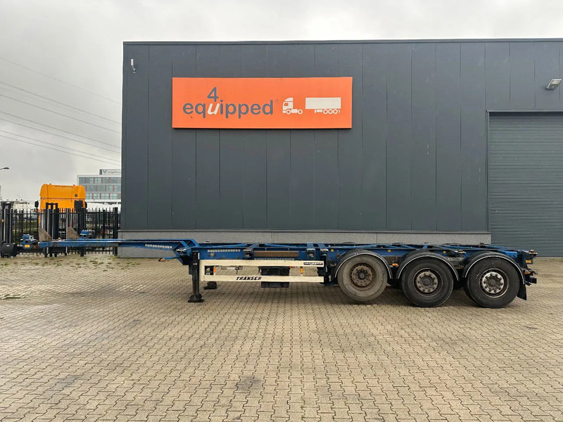 Van Hool 40FT HC-chassis, DISCBRAKES, liftaxle, extendable - Konteineris-vežimus/ Sukeisti kūną puspriekabė: foto 2 Van Hool 40FT HC-chassis, DISCBRAKES, liftaxle, extendable - Konteineris-vežimus/ Sukeisti kūną puspriekabė: foto 2