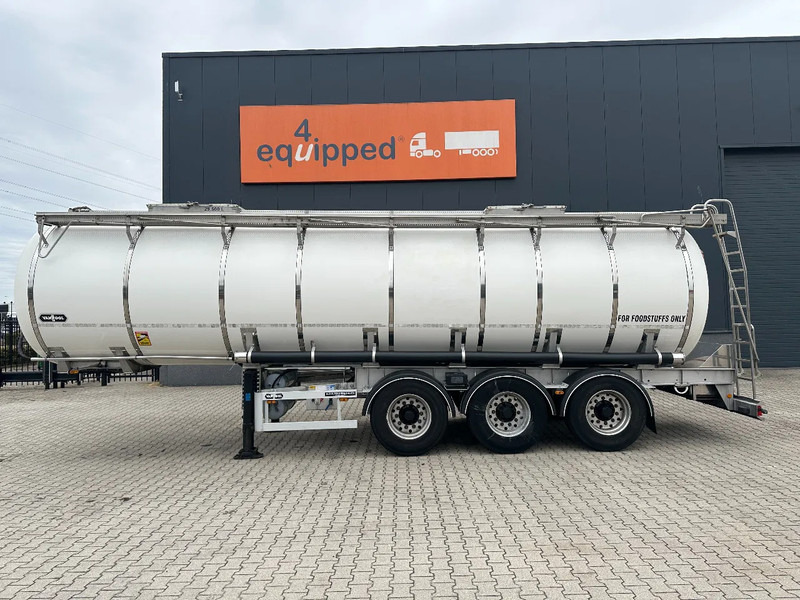 Van Hool FOOD / RVS chassis / empty weight: 5.860kg / 29.500L / 1-comp.+ 1 baffel / discbrakes / NL / APK: 05/2026 - Puspriekabė cisterna: foto 2 Van Hool FOOD / RVS chassis / empty weight: 5.860kg / 29.500L / 1-comp.+ 1 baffel / discbrakes / NL / APK: 05/2026 - Puspriekabė cisterna: foto 2