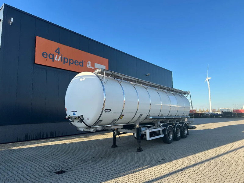 Van Hool LEBENSMITTEL / 39.000L / 3-KAMMER / INOX / NL-Auflieger / APK: 05/2026 - Puspriekabė cisterna: foto 1 Van Hool LEBENSMITTEL / 39.000L / 3-KAMMER / INOX / NL-Auflieger / APK: 05/2026 - Puspriekabė cisterna: foto 1