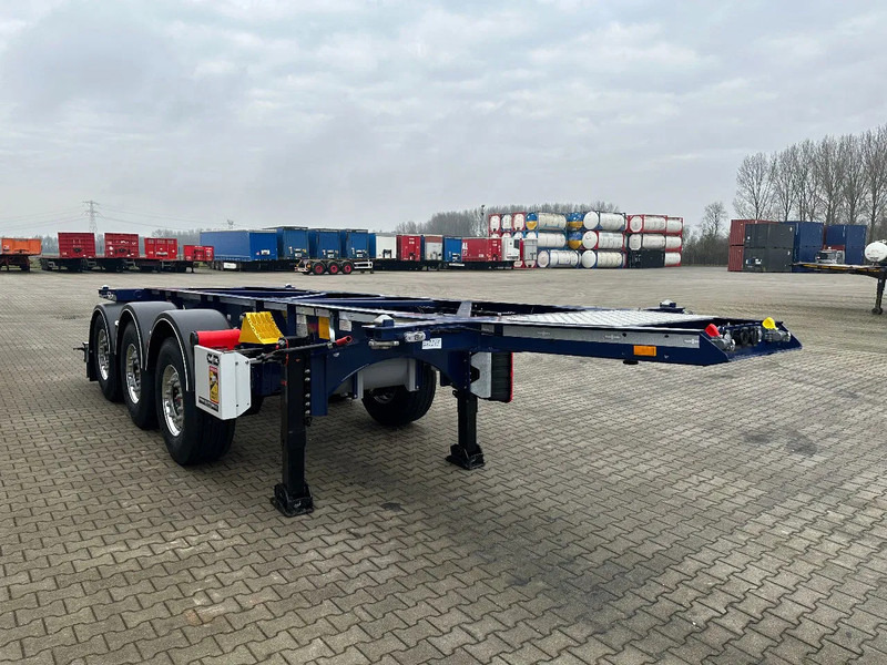 Van Hool NEW / DIRECT AVAILABLE 20FT / 20FT SWAP ADR-CHASSIS, DISCBRAKES, 3x available, ALU WHEELS - Konteineris-vežimus/ Sukeisti kūną puspriekabė: foto 3 Van Hool NEW / DIRECT AVAILABLE 20FT / 20FT SWAP ADR-CHASSIS, DISCBRAKES, 3x available, ALU WHEELS - Konteineris-vežimus/ Sukeisti kūną puspriekabė: foto 3