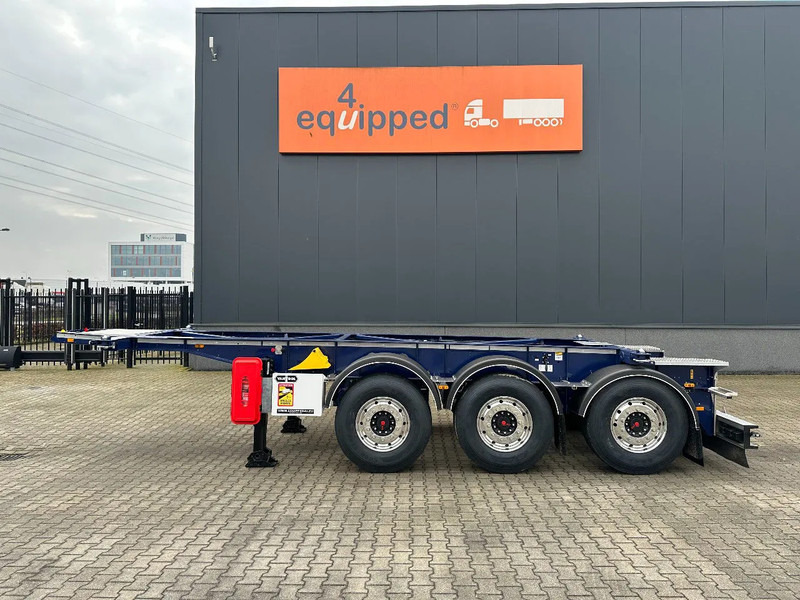Van Hool NEW / DIRECT AVAILABLE 20FT / 20FT SWAP ADR-CHASSIS, DISCBRAKES, 3x available, ALU WHEELS - Konteineris-vežimus/ Sukeisti kūną puspriekabė: foto 2 Van Hool NEW / DIRECT AVAILABLE 20FT / 20FT SWAP ADR-CHASSIS, DISCBRAKES, 3x available, ALU WHEELS - Konteineris-vežimus/ Sukeisti kūną puspriekabė: foto 2