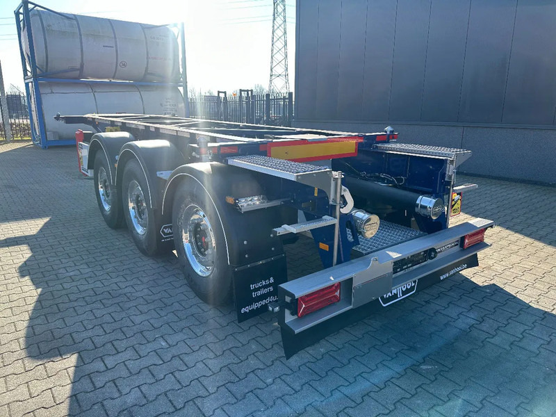 Van Hool NEW / DIRECT AVAILABLE 20FT ADR-CHASSIS, EMPTY WEIGHT: 3.300KG, DISCBRAKES, 3x available, ALU WHEELS - Konteineris-vežimus/ Sukeisti kūną puspriekabė: foto 5 Van Hool NEW / DIRECT AVAILABLE 20FT ADR-CHASSIS, EMPTY WEIGHT: 3.300KG, DISCBRAKES, 3x available, ALU WHEELS - Konteineris-vežimus/ Sukeisti kūną puspriekabė: foto 5