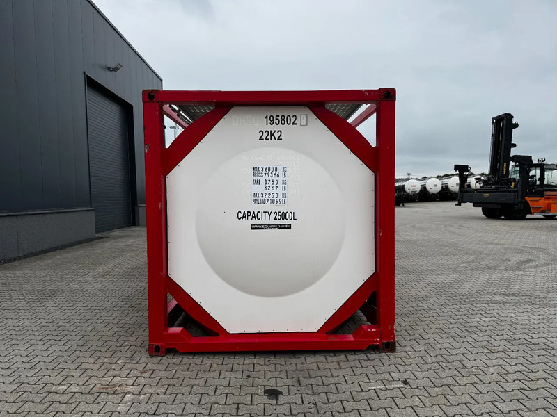 Welfit Oddy 20FT ISO, 24.990L / 1-COMP / 3 BAFFELS / T11 / 22K2 / 4 manholes / 5Y- + CSC-inspection valid until 04/2028 - Tank konteineris: foto 5 Welfit Oddy 20FT ISO, 24.990L / 1-COMP / 3 BAFFELS / T11 / 22K2 / 4 manholes / 5Y- + CSC-inspection valid until 04/2028 - Tank konteineris: foto 5