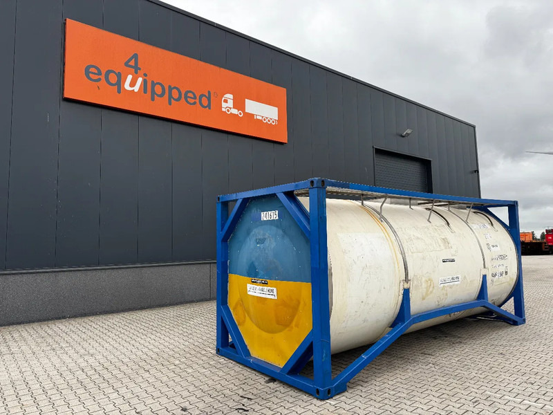 Welfit Oddy 24.050L / 1-COMP, 20FT ISO, UN PORTABLE T11, NEW 5Y- + CSC inspection: 04-2028 - Tank konteineris: foto 1 Welfit Oddy 24.050L / 1-COMP, 20FT ISO, UN PORTABLE T11, NEW 5Y- + CSC inspection: 04-2028 - Tank konteineris: foto 1