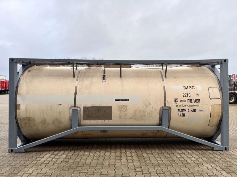 Welfit Oddy ISO, 23.870L, 20FT ISO, UN Portable T11, valid 5Y+CSC inspection: 06/2026, payload: 32.280kg - Sandėliavimo talpykla: foto 3 Welfit Oddy ISO, 23.870L, 20FT ISO, UN Portable T11, valid 5Y+CSC inspection: 06/2026, payload: 32.280kg - Sandėliavimo talpykla: foto 3