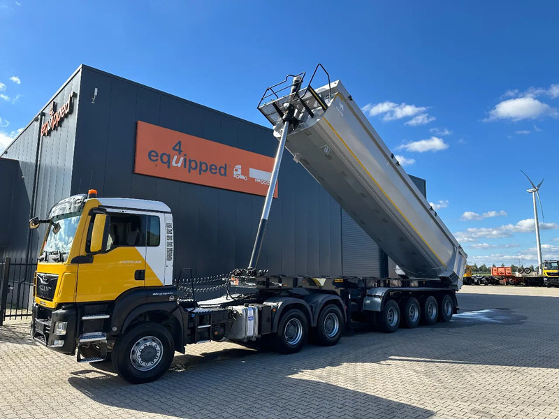Wielton NEW / UNUSED 4-axle HEAVY-DUTY tipper, HARDOX, 16 tires, 32CBM, NO DOCUMENTS!!! - Savivartis puspriekabė: foto 3 Wielton NEW / UNUSED 4-axle HEAVY-DUTY tipper, HARDOX, 16 tires, 32CBM, NO DOCUMENTS!!! - Savivartis puspriekabė: foto 3