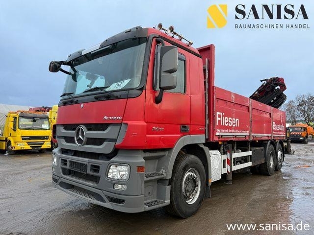 Mercedes-Benz Actros 2541/Kran/PK 34002-SH E/FlyJib/Funk/31Met - Platforminis/ Bortinis sunkvežimis: foto 1 Mercedes-Benz Actros 2541/Kran/PK 34002-SH E/FlyJib/Funk/31Met - Platforminis/ Bortinis sunkvežimis: foto 1