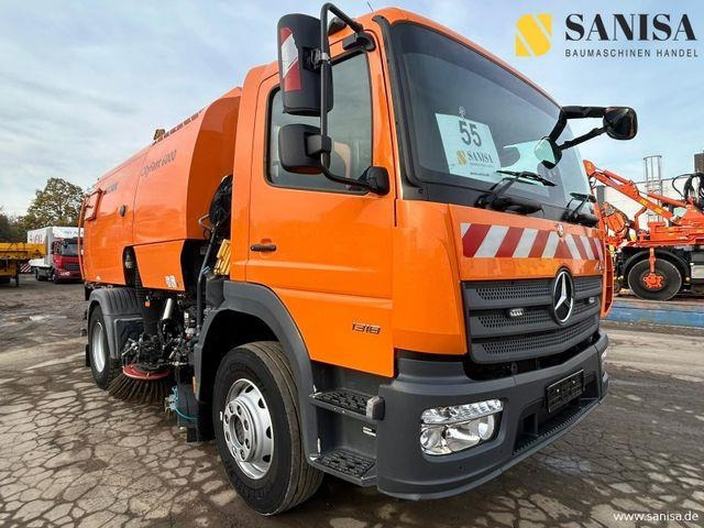 Mercedes-Benz Atego 1318/Bucher CityFant 6000 - Gatvių šlavimo mašina: foto 2 Mercedes-Benz Atego 1318/Bucher CityFant 6000 - Gatvių šlavimo mašina: foto 2
