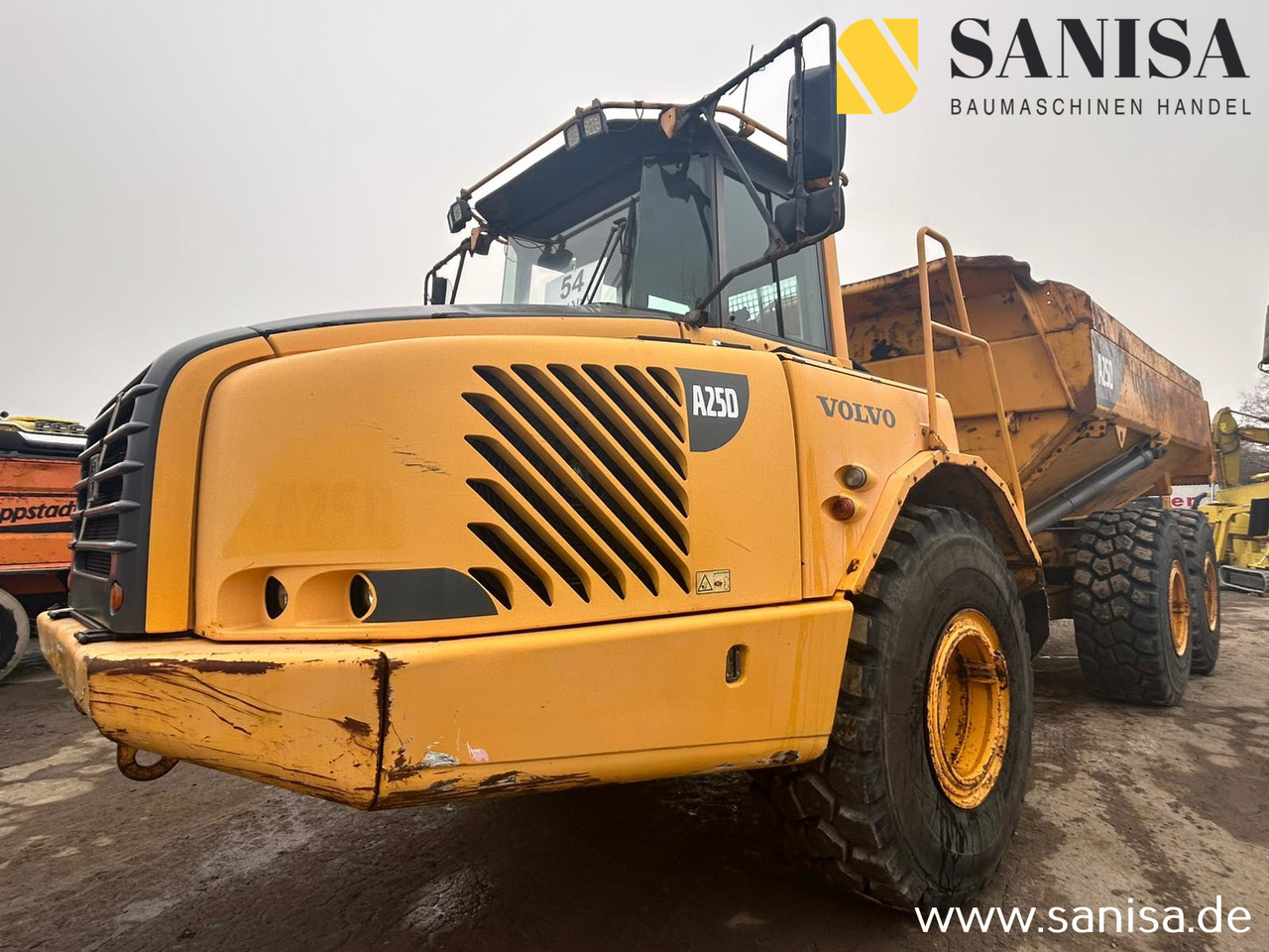 VOLVO A25D/Knickgelenkter Muldendumper /6x6 - Šarnyrinis savivartis: foto 3 VOLVO A25D/Knickgelenkter Muldendumper /6x6 - Šarnyrinis savivartis: foto 3