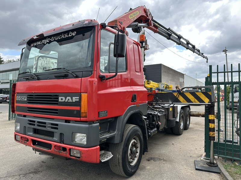 DAF 85 CF 430 6x4 CRANE PK 32.000 F (7x) + WINCH - EURO 2 - MANUAL ZF - HUB REDUCTION / STEEL SPRING - BE TRUCK - Sunkvežimis su kranu: foto 4 DAF 85 CF 430 6x4 CRANE PK 32.000 F (7x) + WINCH - EURO 2 - MANUAL ZF - HUB REDUCTION / STEEL SPRING - BE TRUCK - Sunkvežimis su kranu: foto 4