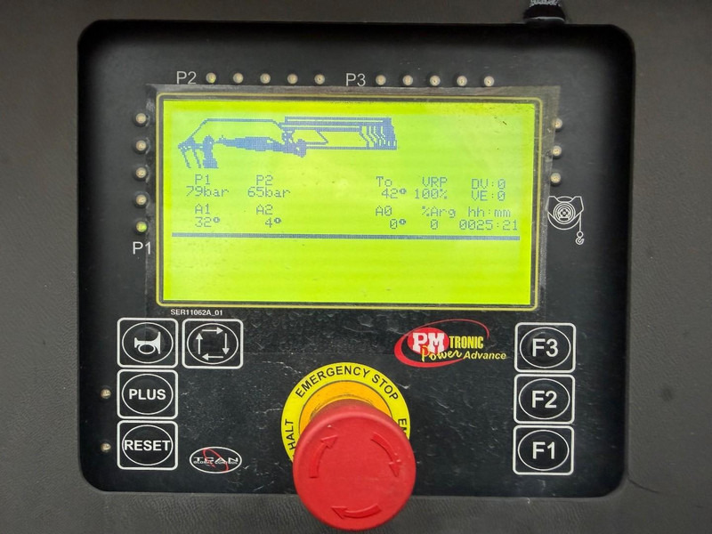 Platforminis/ Bortinis sunkvežimis, Sunkvežimis su kranu DAF CF 75.310 6X2 PRITSCHE + KRAN PM 27 S-4 + RADIO + WINCH - FULL RAMP - LIFT + STEERING AXLE - MANUAL GEARBOX - FR TRUCK: foto 18