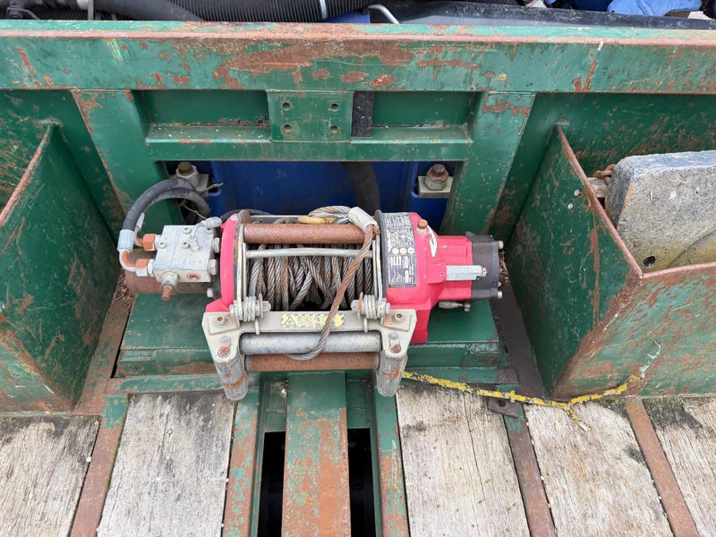 Platforminis/ Bortinis sunkvežimis, Sunkvežimis su kranu DAF CF 75.310 6X2 PRITSCHE + KRAN PM 27 S-4 + RADIO + WINCH - FULL RAMP - LIFT + STEERING AXLE - MANUAL GEARBOX - FR TRUCK: foto 19