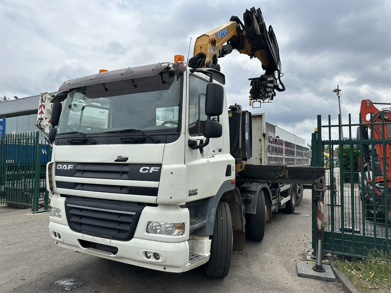 DAF CF 85.360 8x2 + CRANE (25m!) EFFER 305 6S + JIB 4S + ROTATOR - PLATORM 7m60 - LIFT + STEERING AXLE - EURO 5 - BE - Sunkvežimis su kranu: foto 4 DAF CF 85.360 8x2 + CRANE (25m!) EFFER 305 6S + JIB 4S + ROTATOR - PLATORM 7m60 - LIFT + STEERING AXLE - EURO 5 - BE - Sunkvežimis su kranu: foto 4