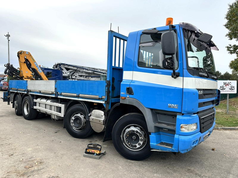 DAF CF 85.360 8x2 PLATFORM 7m35 + CRANE EFFER 165-3S + RADIO - MANUAL GEARBOX ZF - EURO 5 - BE TRUCK - Sunkvežimis su kranu: foto 2 DAF CF 85.360 8x2 PLATFORM 7m35 + CRANE EFFER 165-3S + RADIO - MANUAL GEARBOX ZF - EURO 5 - BE TRUCK - Sunkvežimis su kranu: foto 2