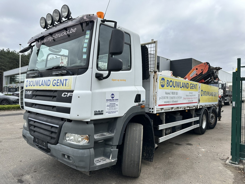 DAF CF 85.460 6x2 LIFT+LENK ACHSE + KRAN PALFINGER PK 18500 (3x) + RADIO + ROTATOR - EURO 5 - AS TRONIC - BE TRUCK - Platforminis/ Bortinis sunkvežimis, Sunkvežimis su kranu: foto 4 DAF CF 85.460 6x2 LIFT+LENK ACHSE + KRAN PALFINGER PK 18500 (3x) + RADIO + ROTATOR - EURO 5 - AS TRONIC - BE TRUCK - Platforminis/ Bortinis sunkvežimis, Sunkvežimis su kranu: foto 4
