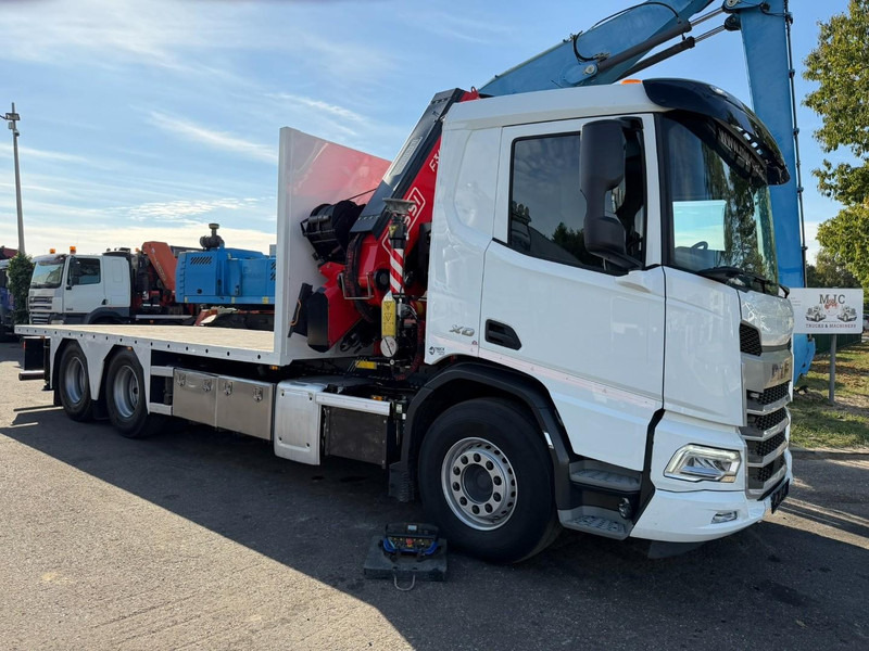 DAF XD 450 6x4 PRITSCHE + (24m) KRAN FASSI F345 8x + WINCH - 35.000km - *TOP CONDITION* - BE TRUCK - Platforminis/ Bortinis sunkvežimis, Sunkvežimis su kranu: foto 1 DAF XD 450 6x4 PRITSCHE + (24m) KRAN FASSI F345 8x + WINCH - 35.000km - *TOP CONDITION* - BE TRUCK - Platforminis/ Bortinis sunkvežimis, Sunkvežimis su kranu: foto 1