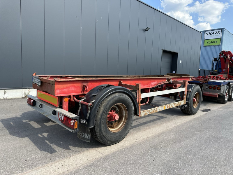 DEOM - SCHMIT R202P 2-AS CONTAINER TRANSPORT - BPW - GOEDE BANDEN - LUCHTVERING - BELGISCHE PAPIEREN - Konteineris-vežimus/ Sukeisti kūną priekaba: foto 2 DEOM - SCHMIT R202P 2-AS CONTAINER TRANSPORT - BPW - GOEDE BANDEN - LUCHTVERING - BELGISCHE PAPIEREN - Konteineris-vežimus/ Sukeisti kūną priekaba: foto 2