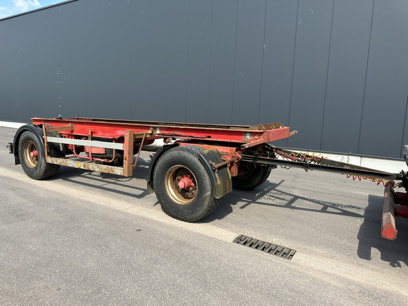 DEOM - SCHMIT R202P 2-AS CONTAINER TRANSPORT - BPW - GOEDE BANDEN - LUCHTVERING - BELGISCHE PAPIEREN - Konteineris-vežimus/ Sukeisti kūną priekaba: foto 1 DEOM - SCHMIT R202P 2-AS CONTAINER TRANSPORT - BPW - GOEDE BANDEN - LUCHTVERING - BELGISCHE PAPIEREN - Konteineris-vežimus/ Sukeisti kūną priekaba: foto 1
