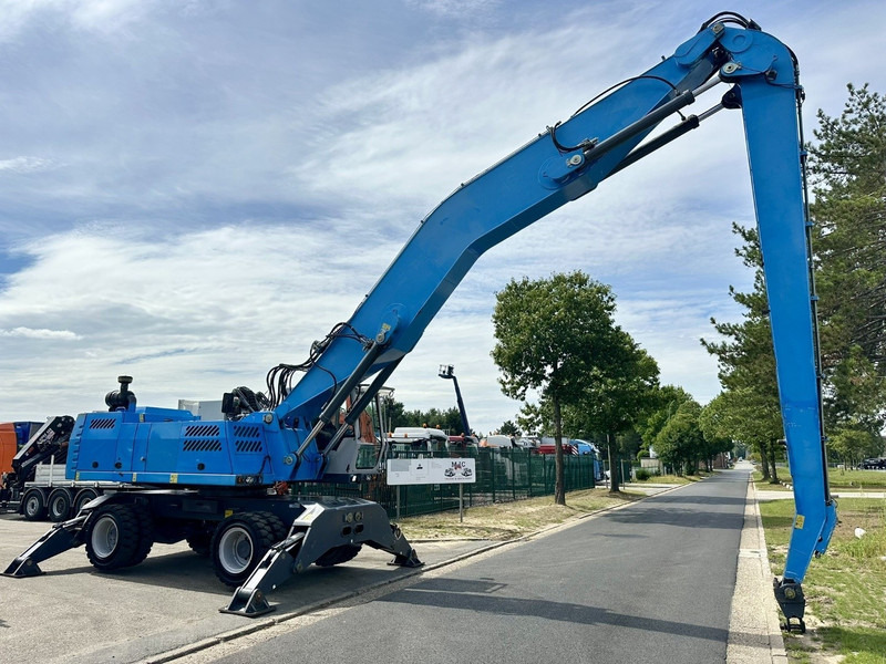 Fuchs TEREX MHL 360 OVERSLAGKRAAN / MATERIAL HANDLER / UMSCHLAGBAGGER - TOP ZUSTAND - Ratinis ekskavatorius: foto 2 Fuchs TEREX MHL 360 OVERSLAGKRAAN / MATERIAL HANDLER / UMSCHLAGBAGGER - TOP ZUSTAND - Ratinis ekskavatorius: foto 2