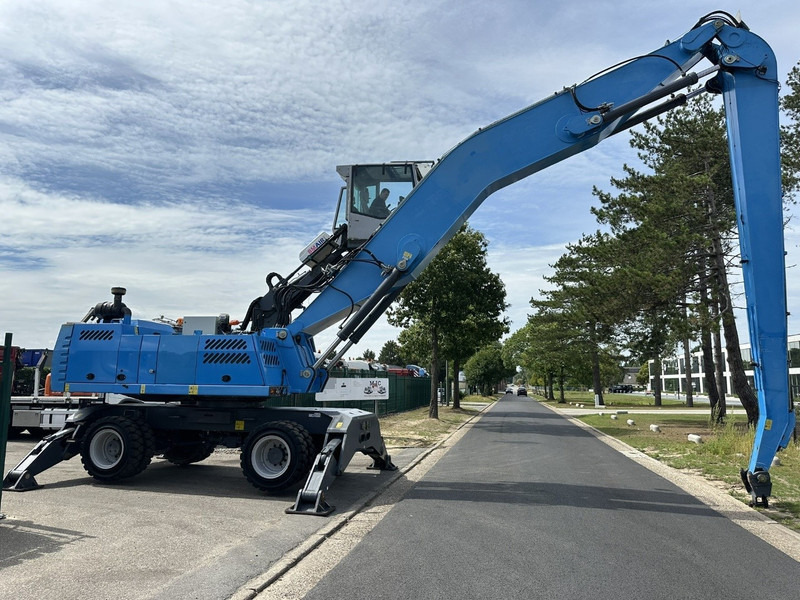Fuchs TEREX MHL 360 OVERSLAGKRAAN / MATERIAL HANDLER / UMSCHLAGBAGGER - TOP ZUSTAND - Ratinis ekskavatorius: foto 5 Fuchs TEREX MHL 360 OVERSLAGKRAAN / MATERIAL HANDLER / UMSCHLAGBAGGER - TOP ZUSTAND - Ratinis ekskavatorius: foto 5