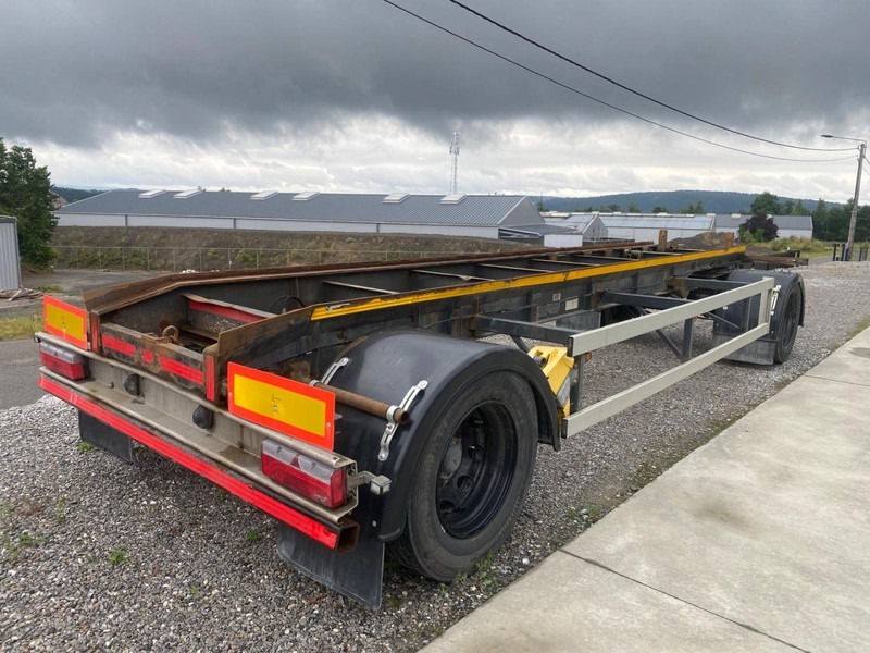 GS Meppel AC2000 - 20T CONTAINER AANHANGWAGEN / PORTE CONTAINER - AIR SUSPENSION - Konteineris-vežimus/ Sukeisti kūną priekaba: foto 2 GS Meppel AC2000 - 20T CONTAINER AANHANGWAGEN / PORTE CONTAINER - AIR SUSPENSION - Konteineris-vežimus/ Sukeisti kūną priekaba: foto 2