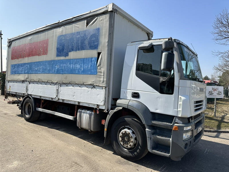 Iveco STRALIS 270 - 190S27 4x2 BACHER RIDELLES / BOX + ALU SIDE BOARDS - 6m90 - MANUAL ZF - EURO 3 - AIR SUSPENSION - Tentinis sunkvežimis: foto 1 Iveco STRALIS 270 - 190S27 4x2 BACHER RIDELLES / BOX + ALU SIDE BOARDS - 6m90 - MANUAL ZF - EURO 3 - AIR SUSPENSION - Tentinis sunkvežimis: foto 1