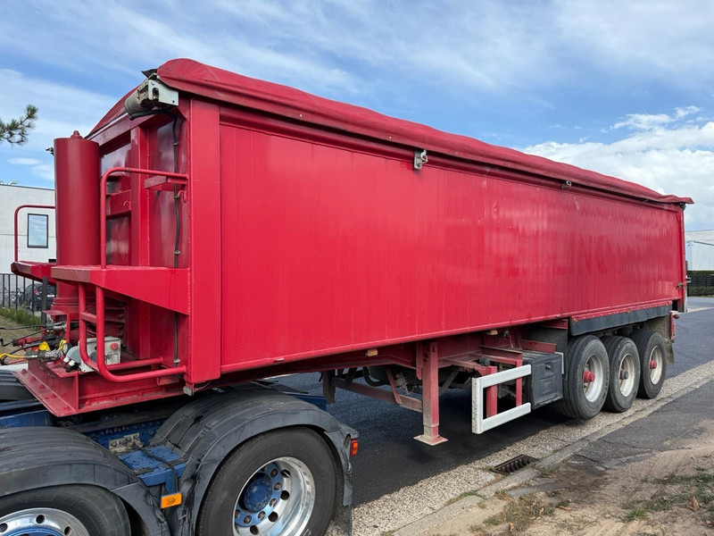LAG 0-3-37 KAL - 3-AXLES ALU TIPPER - 42m3 AIR SUSPENSION - BPW DRUM - MARCOLIN COVER - Savivartis puspriekabė: foto 4 LAG 0-3-37 KAL - 3-AXLES ALU TIPPER - 42m3 AIR SUSPENSION - BPW DRUM - MARCOLIN COVER - Savivartis puspriekabė: foto 4
