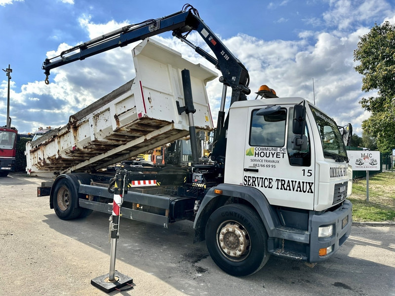 MAN LC 18.280 18T 4x2 TIPPER + CRANE (2018!!!) HIAB 099 E-2 DUO (921h!) - *157.000km* - FULL AIR - BE TRUCK - Savivartis sunkvežimis, Sunkvežimis su kranu: foto 1 MAN LC 18.280 18T 4x2 TIPPER + CRANE (2018!!!) HIAB 099 E-2 DUO (921h!) - *157.000km* - FULL AIR - BE TRUCK - Savivartis sunkvežimis, Sunkvežimis su kranu: foto 1