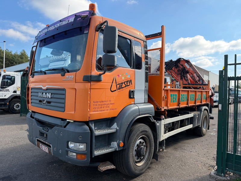 MAN TGA 18.310 4x4 Hydro-drive 2-SEITEN KIPPER + KRAN ATLAS 165 (4x) + RADIO - BE truck - Savivartis sunkvežimis, Sunkvežimis su kranu: foto 3 MAN TGA 18.310 4x4 Hydro-drive 2-SEITEN KIPPER + KRAN ATLAS 165 (4x) + RADIO - BE truck - Savivartis sunkvežimis, Sunkvežimis su kranu: foto 3