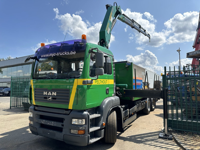 MAN TGA 26.360 6X2 BL + CRANE PALFINGER PK 18500 (4x) - LIFT + STEERING AXLE - PLATFORM 7m75 - MANUAL GEARBOX - Sunkvežimis su kranu: foto 5 MAN TGA 26.360 6X2 BL + CRANE PALFINGER PK 18500 (4x) - LIFT + STEERING AXLE - PLATFORM 7m75 - MANUAL GEARBOX - Sunkvežimis su kranu: foto 5