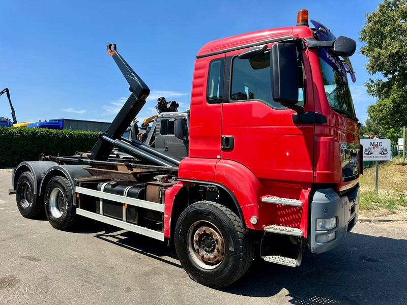 MAN TGA 26.400 BB HOOKLIFT AJK 20T - 5180mm - RETARDER - WB 3m60 - AS TRONIC AUTOMATIC - STEEL SPRING / BLATT - BIG AXLES / AP ACHSEN - Hook-lift sunkvežimis: foto 1 MAN TGA 26.400 BB HOOKLIFT AJK 20T - 5180mm - RETARDER - WB 3m60 - AS TRONIC AUTOMATIC - STEEL SPRING / BLATT - BIG AXLES / AP ACHSEN - Hook-lift sunkvežimis: foto 1