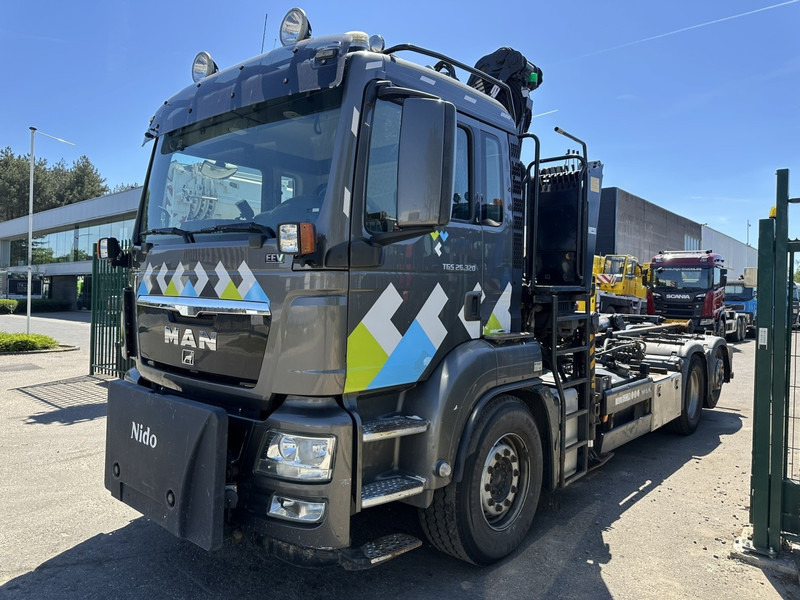 MAN TGS 26.320 6X2-4 BL EEV + CRANE EPSILON Q170Z95TR + GRABBER - LIFT/STEERING AXLE - *266.000km* - NL TRUCK - Hook-lift sunkvežimis, Sunkvežimis su kranu: foto 5 MAN TGS 26.320 6X2-4 BL EEV + CRANE EPSILON Q170Z95TR + GRABBER - LIFT/STEERING AXLE - *266.000km* - NL TRUCK - Hook-lift sunkvežimis, Sunkvežimis su kranu: foto 5