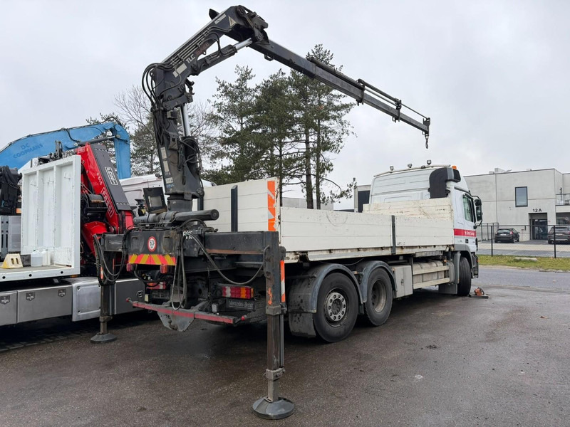 Mercedes-Benz ACTROS 2544 6x2 MP2 + CRANE ATLAS 165.2E (3x HYDR) - RADIO - *FULL AIR* - LIFT + STEERING AXLE - *299.000km* - PLATFORM 6m50 - Sunkvežimis su kranu: foto 4 Mercedes-Benz ACTROS 2544 6x2 MP2 + CRANE ATLAS 165.2E (3x HYDR) - RADIO - *FULL AIR* - LIFT + STEERING AXLE - *299.000km* - PLATFORM 6m50 - Sunkvežimis su kranu: foto 4
