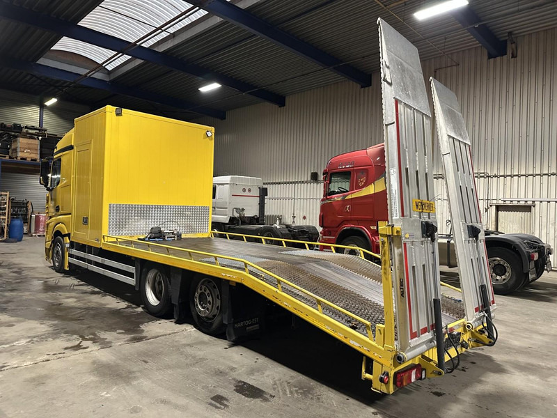 Mercedes-Benz ACTROS 2745 6x2 OPRIJWAGEN / AUTOTRANSPORTER / MACHINE TRANSPORTER - WINCH - 6m10 - EURO 5 - LIFT AXLE - HYDR RAMPS - NL TRUCK - Evakuatorius: foto 3 Mercedes-Benz ACTROS 2745 6x2 OPRIJWAGEN / AUTOTRANSPORTER / MACHINE TRANSPORTER - WINCH - 6m10 - EURO 5 - LIFT AXLE - HYDR RAMPS - NL TRUCK - Evakuatorius: foto 3