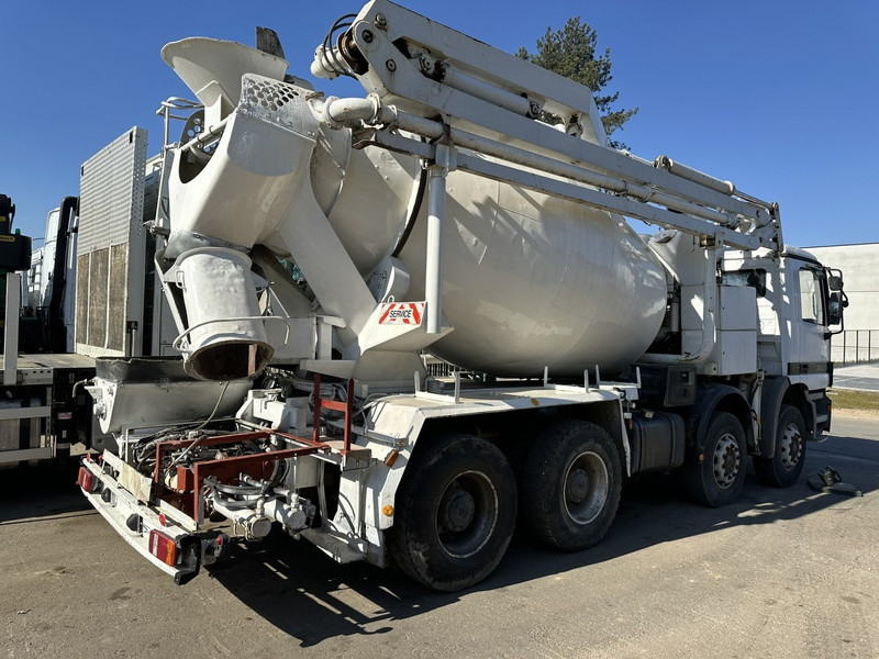 Mercedes-Benz ACTROS 3235 8x4 PUMI SCHWING - MIXER + PUMP - STEEL SPRING / HUB REDUCTION - AP ACHSEN - Betono siurblys: foto 4 Mercedes-Benz ACTROS 3235 8x4 PUMI SCHWING - MIXER + PUMP - STEEL SPRING / HUB REDUCTION - AP ACHSEN - Betono siurblys: foto 4