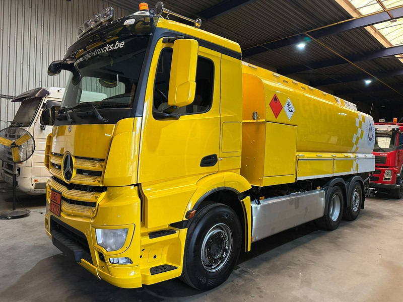 Mercedes-Benz ANTOS 2632 6x2 FUEL TANKER 16.000L - 4 COMP - DIESEL / PETROL - EURO 6 - LIFT / STEERING AXLE - BE TRUCK - Autocisterna: foto 1 Mercedes-Benz ANTOS 2632 6x2 FUEL TANKER 16.000L - 4 COMP - DIESEL / PETROL - EURO 6 - LIFT / STEERING AXLE - BE TRUCK - Autocisterna: foto 1