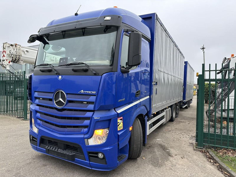 Mercedes-Benz Actros 2645 6x2 105m³ JUMBO + RETARDER + CRANE PALFINGER PK 19.001 SLD (4x) + RADIO - *FULL AIR* - FRIGO - EURO 6 - SAF AXLES - BELGIAN TRUCK - Sunkvežimis su kranu: foto 4 Mercedes-Benz Actros 2645 6x2 105m³ JUMBO + RETARDER + CRANE PALFINGER PK 19.001 SLD (4x) + RADIO - *FULL AIR* - FRIGO - EURO 6 - SAF AXLES - BELGIAN TRUCK - Sunkvežimis su kranu: foto 4