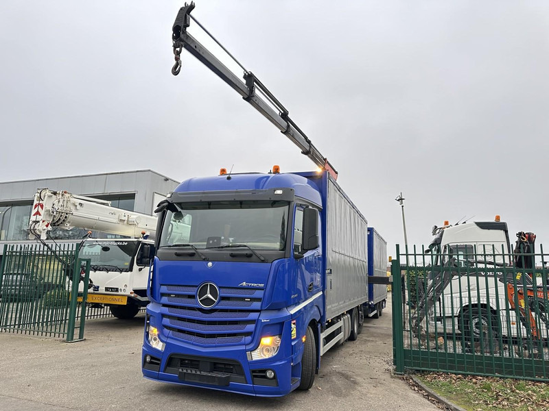Mercedes-Benz Actros 2645 6x2 105m³ JUMBO + RETARDER + KRAN PALFINGER PK 19.001 SLD (4x) + RADIO - *FULL AIR* - FRIGO - EURO 6 - SAF AXLES - BELGIAN TRUCK - Furgonas sunkvežimis, Sunkvežimis su kranu: foto 4 Mercedes-Benz Actros 2645 6x2 105m³ JUMBO + RETARDER + KRAN PALFINGER PK 19.001 SLD (4x) + RADIO - *FULL AIR* - FRIGO - EURO 6 - SAF AXLES - BELGIAN TRUCK - Furgonas sunkvežimis, Sunkvežimis su kranu: foto 4