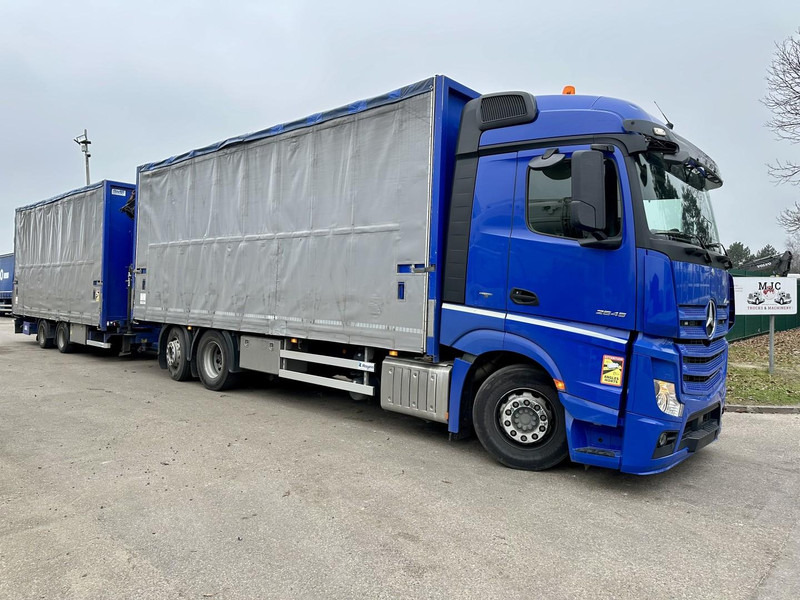 Mercedes-Benz Actros 2645 6x2 105m³ JUMBO + RETARDER + KRAN PALFINGER PK 19.001 SLD (4x) + RADIO - *FULL AIR* - FRIGO - EURO 6 - SAF AXLES - BELGIAN TRUCK - Furgonas sunkvežimis, Sunkvežimis su kranu: foto 1 Mercedes-Benz Actros 2645 6x2 105m³ JUMBO + RETARDER + KRAN PALFINGER PK 19.001 SLD (4x) + RADIO - *FULL AIR* - FRIGO - EURO 6 - SAF AXLES - BELGIAN TRUCK - Furgonas sunkvežimis, Sunkvežimis su kranu: foto 1