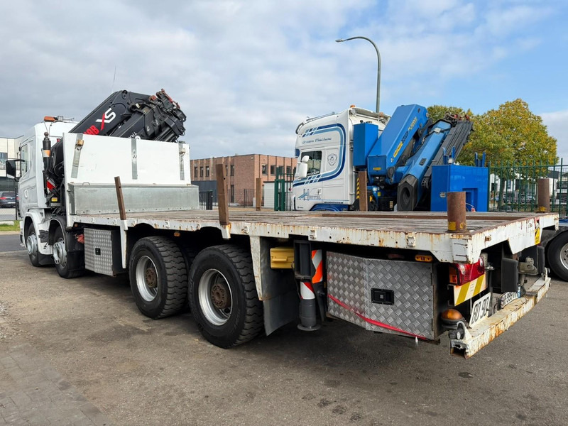 Scania 114C-380 8x4 + CRANE HIAB 700 E-5 - PLATFORM 6m80 + TWISTLOCKS - MANUAL - RETARDER - STEEL SPRING / BIG AXLE HUB REDUCTION - AP ACHSEN - Sunkvežimis su kranu: foto 5 Scania 114C-380 8x4 + CRANE HIAB 700 E-5 - PLATFORM 6m80 + TWISTLOCKS - MANUAL - RETARDER - STEEL SPRING / BIG AXLE HUB REDUCTION - AP ACHSEN - Sunkvežimis su kranu: foto 5