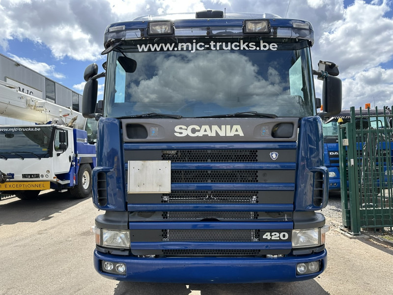 Scania 124L-420 6x2 HOOKLIFT VDL 20T - STEEL SPRING / BALLESTAS / BLATT - MANUAL - MECHANICAL PUMP - 10 TIRES DOUBLE WHEELS - Hook-lift sunkvežimis: foto 2 Scania 124L-420 6x2 HOOKLIFT VDL 20T - STEEL SPRING / BALLESTAS / BLATT - MANUAL - MECHANICAL PUMP - 10 TIRES DOUBLE WHEELS - Hook-lift sunkvežimis: foto 2