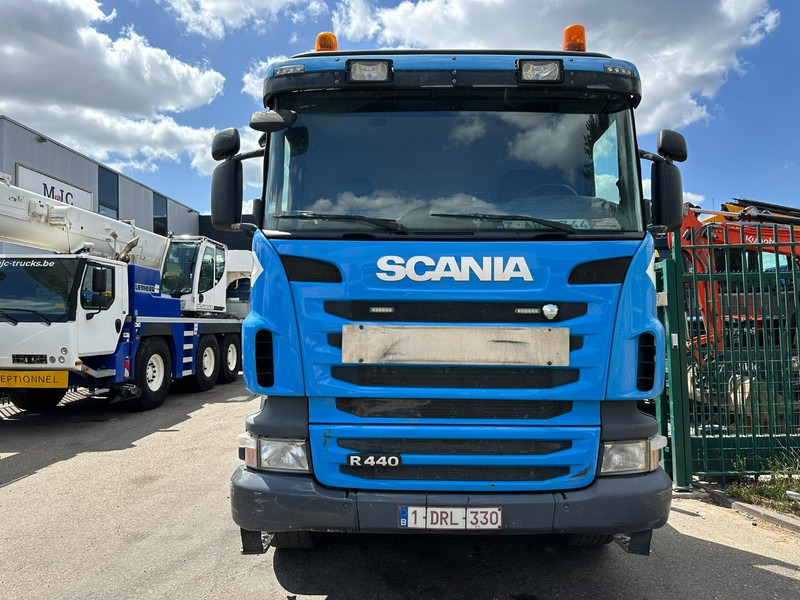 Scania G440 8x4 PRITSCHE + (25m!) KRAN PALFINGER PK78002 SH G 8x + WINCH - PLATFORM 6m25 - SCHALT - AP ACHSEN - BLATT - EURO 5 - BELGISCHE - Platforminis/ Bortinis sunkvežimis, Sunkvežimis su kranu: foto 3 Scania G440 8x4 PRITSCHE + (25m!) KRAN PALFINGER PK78002 SH G 8x + WINCH - PLATFORM 6m25 - SCHALT - AP ACHSEN - BLATT - EURO 5 - BELGISCHE - Platforminis/ Bortinis sunkvežimis, Sunkvežimis su kranu: foto 3