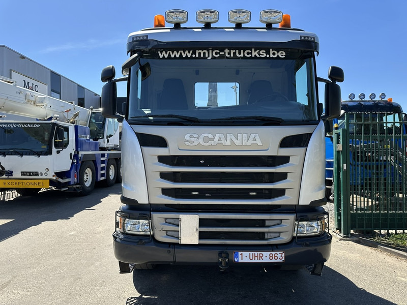 Scania G450 6x4 HAAKSYSTEEM AJK 20T - 5760mm - 3m90 WB - BLADVERING / NAAFREDUCTIE - EURO 6 - BE TRUCK - Hook-lift sunkvežimis: foto 2 Scania G450 6x4 HAAKSYSTEEM AJK 20T - 5760mm - 3m90 WB - BLADVERING / NAAFREDUCTIE - EURO 6 - BE TRUCK - Hook-lift sunkvežimis: foto 2